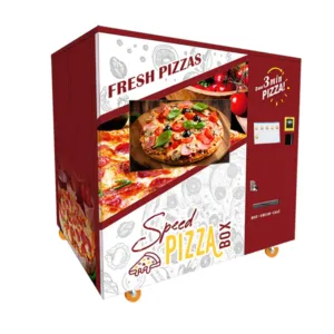 Used Pizza Vending Machine for Universities — PA-C6-A Automated Pizza Kiosk