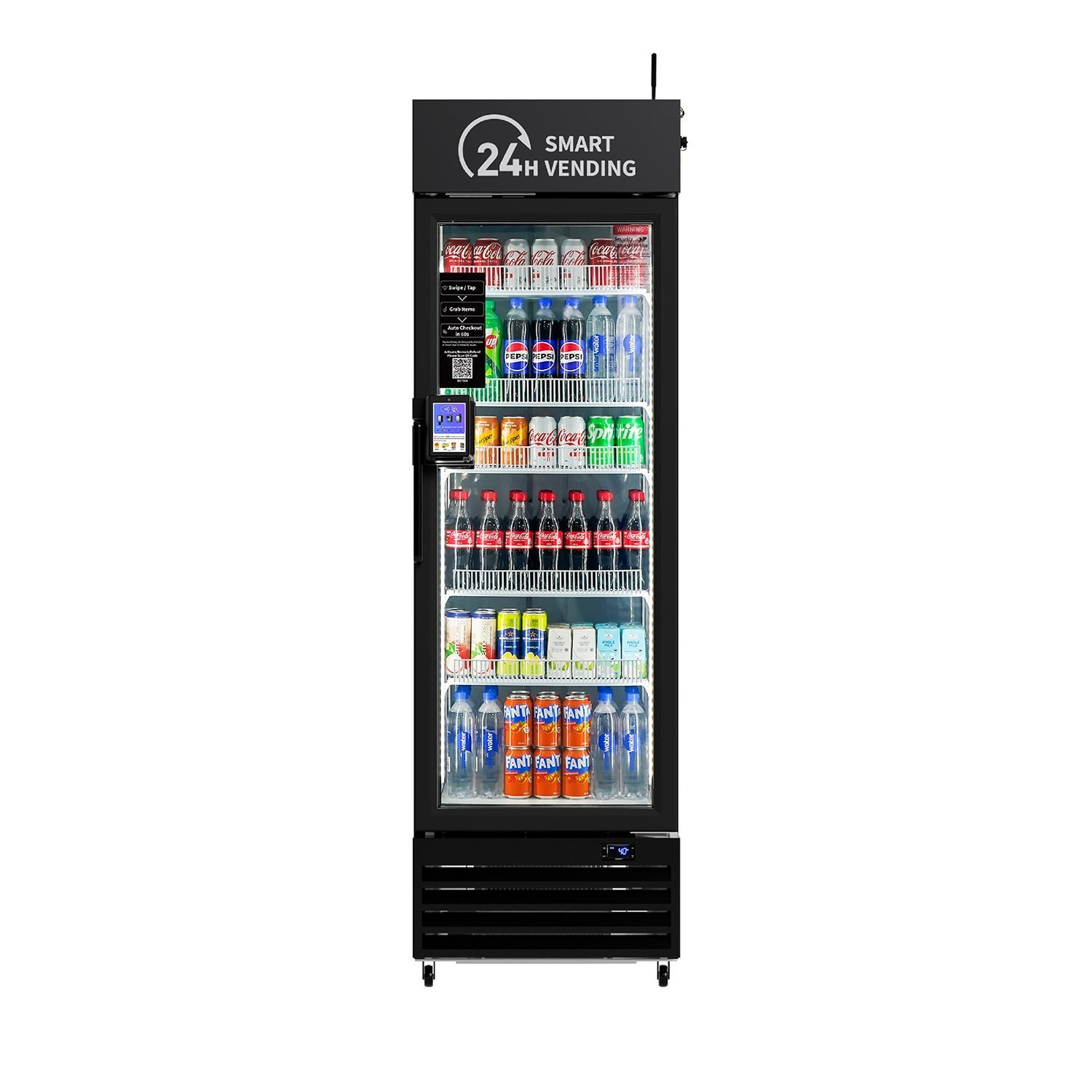 HAHA AI Vending Mini 360 Smart Refrigerated Combo HAHA AI Vending Mini 360 Smart Refrigerated Combo