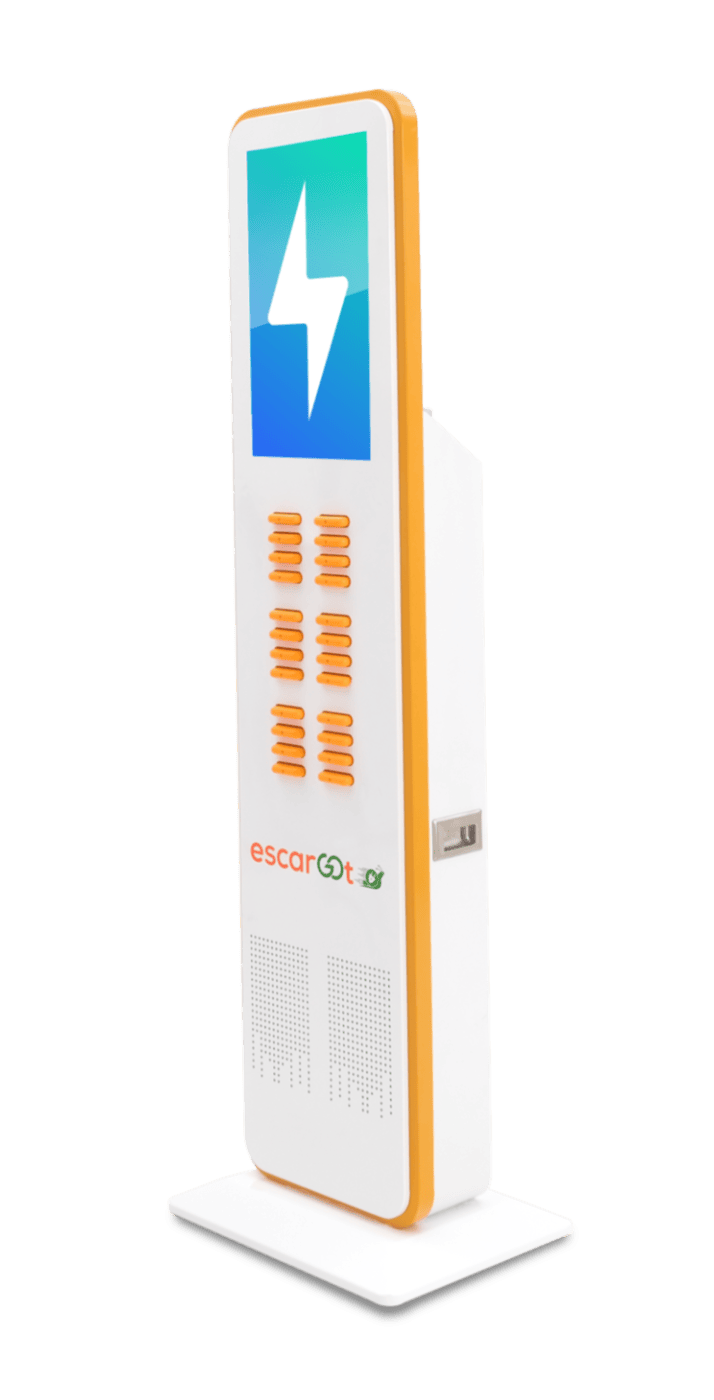 The Power Stop E24 Phone Charging Kiosk The Power Stop E24 Phone Charging Kiosk