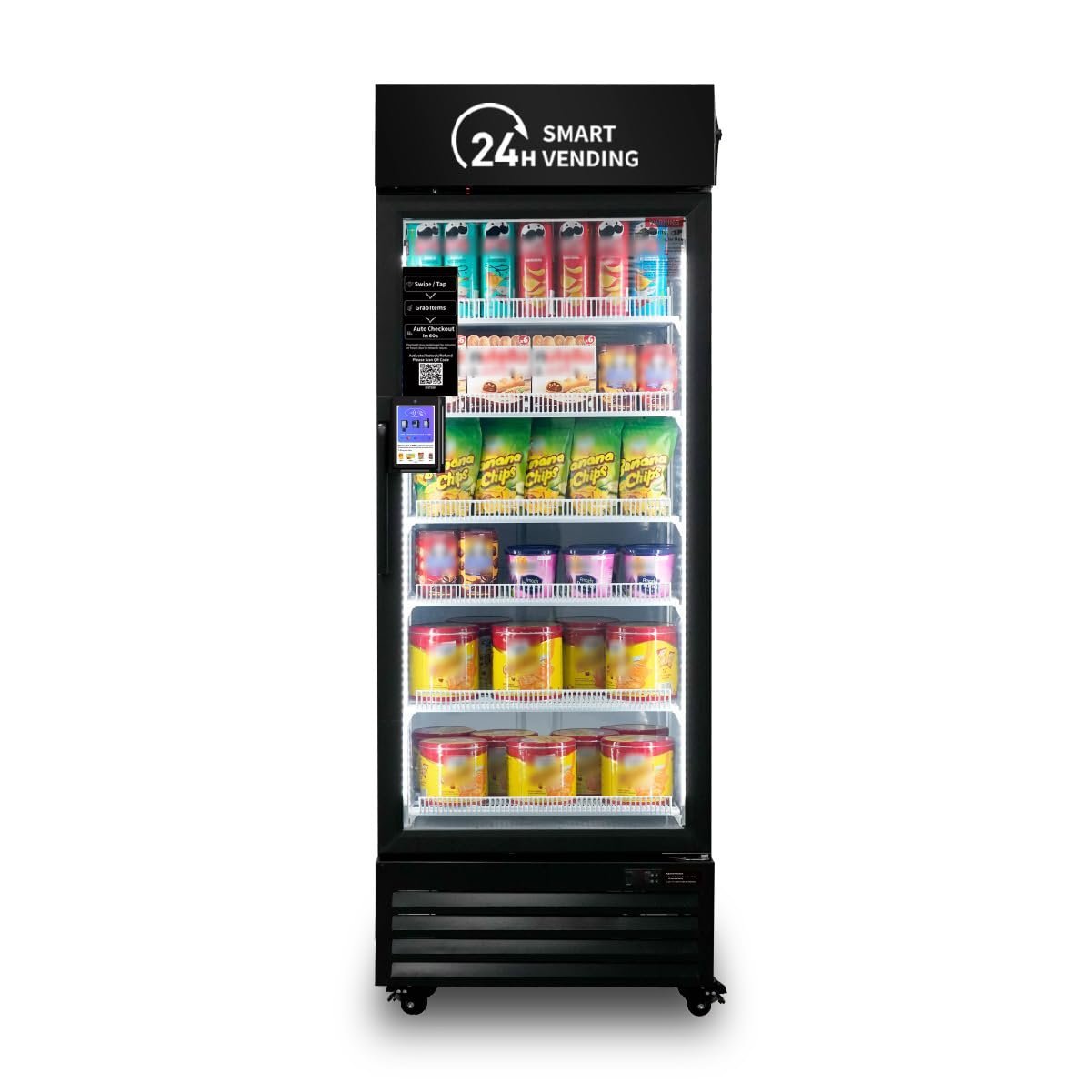Used HAHA Smart Cooler Ambient Grab-and-Go Vending Machine Used HAHA Smart Cooler Ambient Grab-and-Go Vending Machine