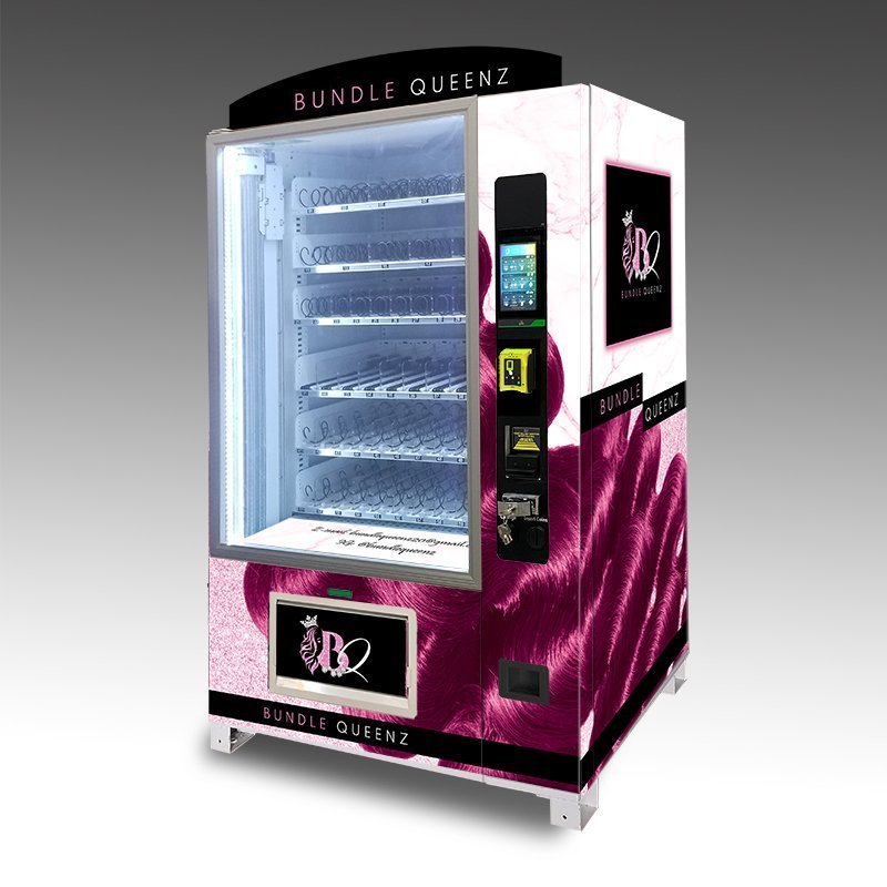 Cosmetic Vending Machine for Wigs and Lipstick Cosmetic Vending Machine for Wigs and Lipstick