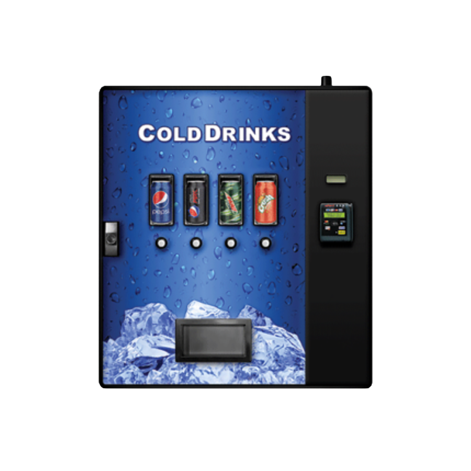 Cashless Cooler Wall Mounted Drinks Vending Machine Cashless Cooler Wall Mounted Drinks Vending Machine