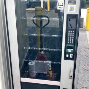 Used Crane National 148 Snack Vending Machine – Silver Star