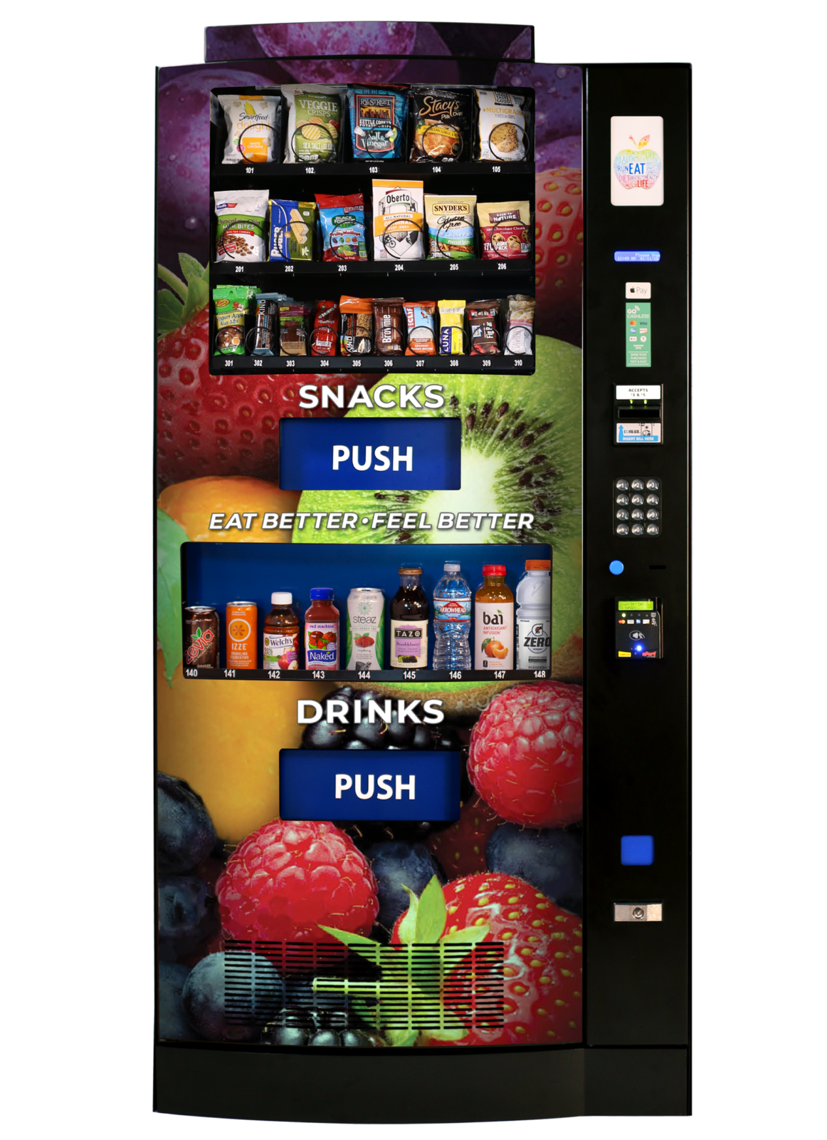 Used Seaga HY2200 High-Capacity Wellness Combo Vending Machine Used Seaga HY2200 High-Capacity Wellness Combo Vending Machine