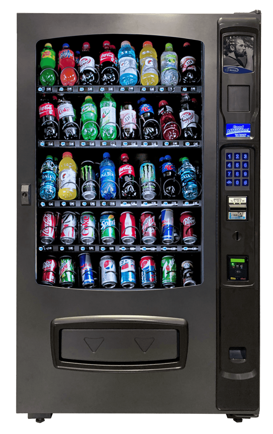 Seaga Envision ENV5B 5-Wide Refrigerated Beverage Machine Seaga Envision ENV5B 5-Wide Refrigerated Beverage Machine