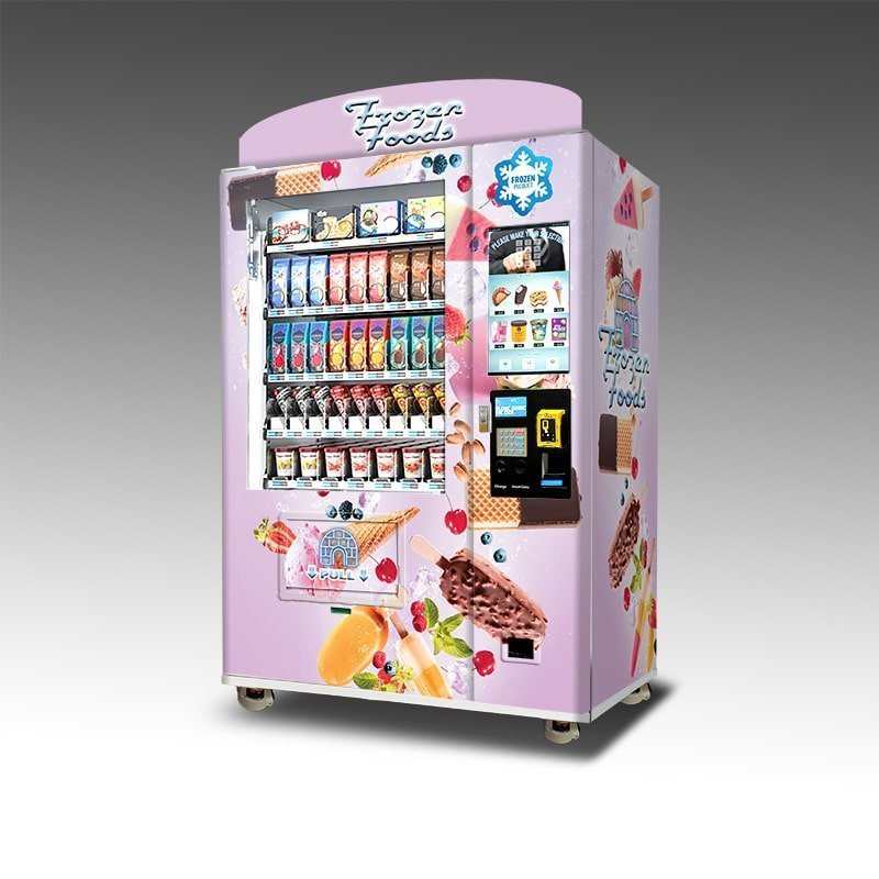 DVS Duravend FET22 Elevator Frozen Foods Vending Machine DVS Duravend FET22 Elevator Frozen Foods Vending Machine