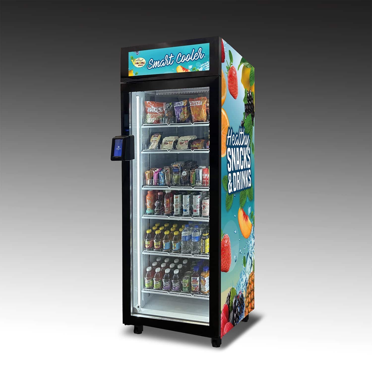 DVS Healthy Smart Cooler 5000 AI Vending Machine DVS Healthy Smart Cooler 5000 AI Vending Machine