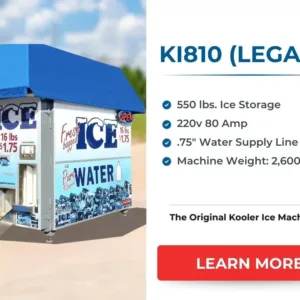 Legacy Ice Vending Machines KI810 and IM500