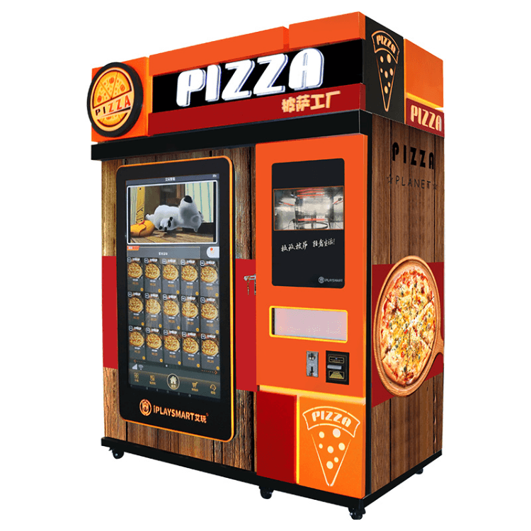 Used Automatic Pizza Making Vending Machine — Fresh Dough, Baked in 3 Minutes (NSF) Used Automatic Pizza Making Vending Machine — Fresh Dough, Baked in 3 Minutes (NSF)