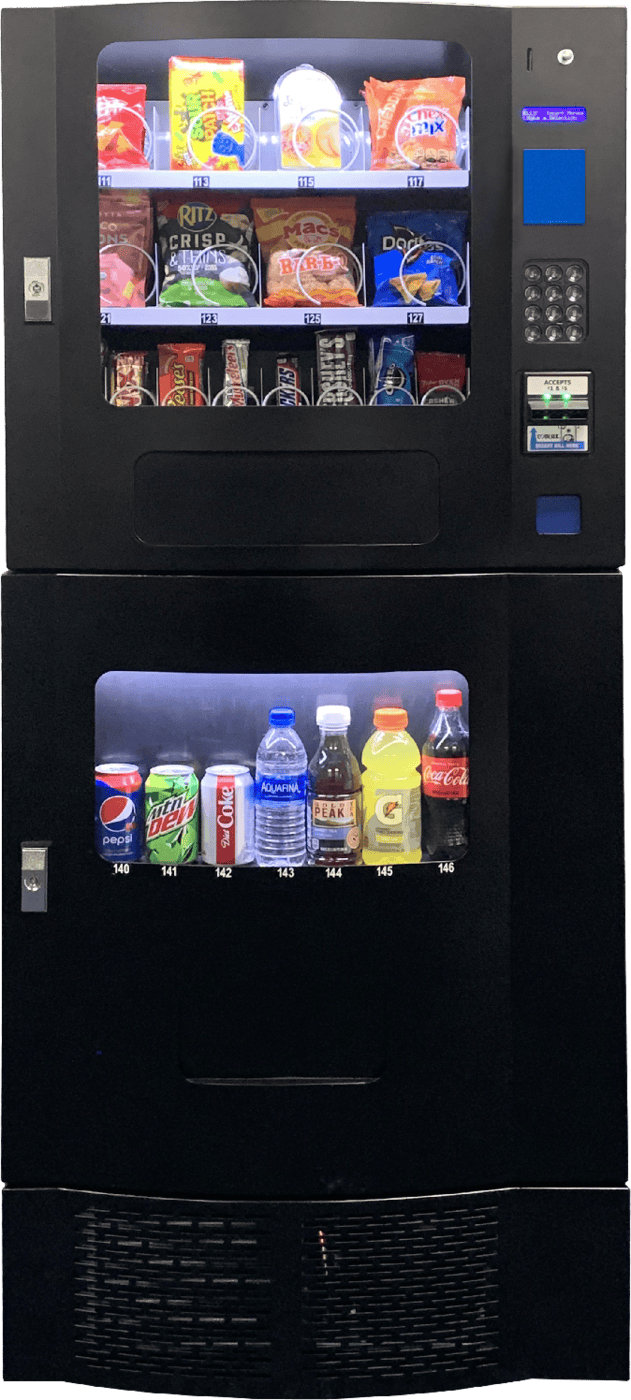 Used Seaga SM2300 Snak Mart Snack and Beverage Combo Used Seaga SM2300 Snak Mart Snack and Beverage Combo