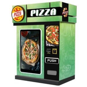 Used Smart Beverage Pizza Vending Machine — Hot Pizza + Cold Drinks in One AI Unit