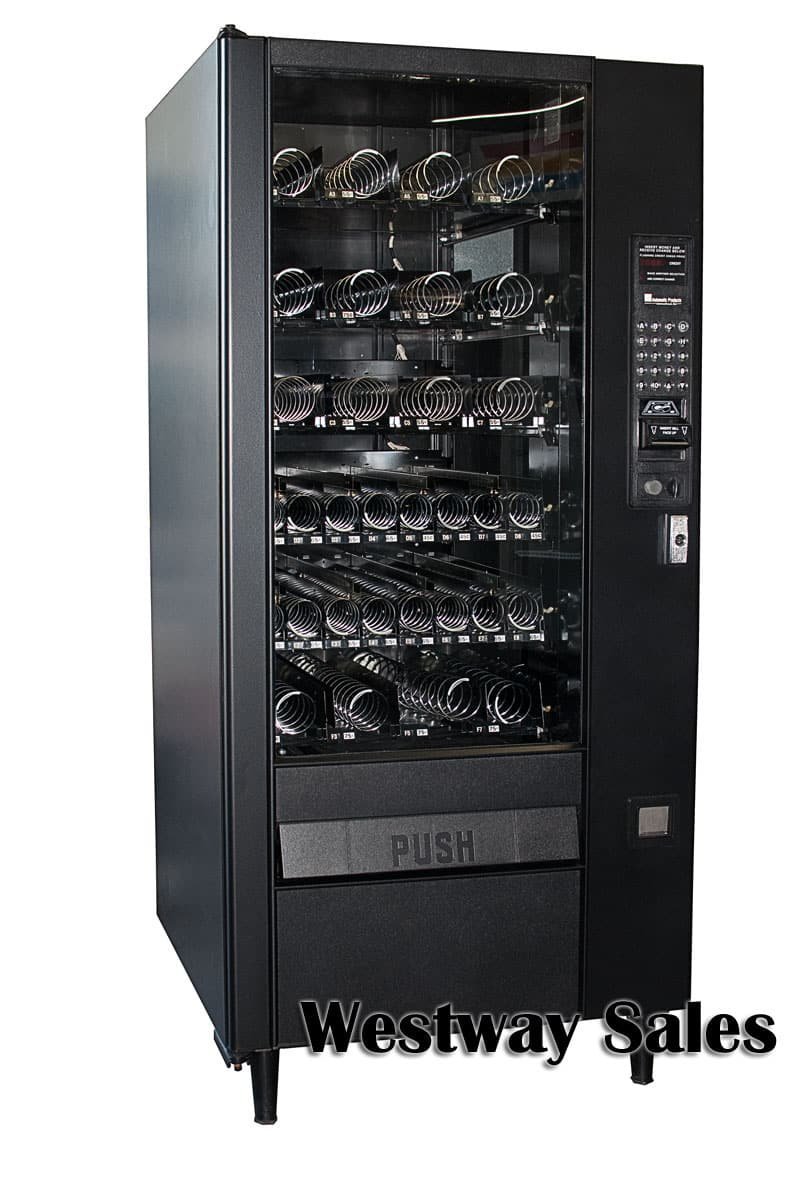 Refurbished Automatic Products LCM-2 Snack Vending Machine — 4-Wide, 28-32 Selections Refurbished Automatic Products LCM-2 Snack Vending Machine — 4-Wide, 28-32 Selections