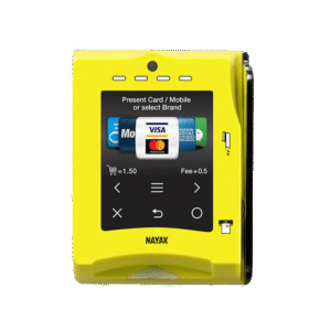 New Nayax VPOS Touch 4G Yellow Cashless Card Reader