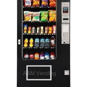 Used AMS 35 Combo Vending Machine — Snacks & Drinks, 28 Selections, SensIt Delivery