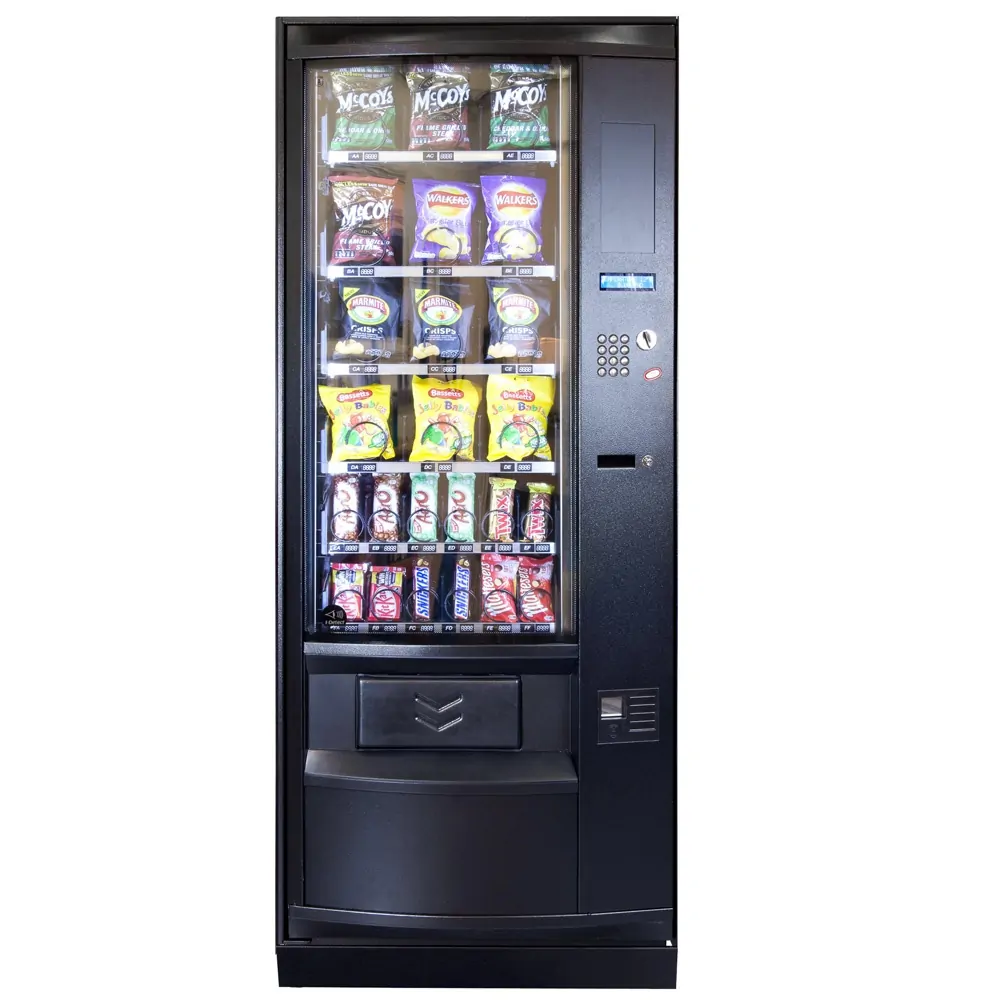 Palma H87 DT 36 Selection Glass Front Snack Machine Palma H87 DT 36 Selection Glass Front Snack Machine