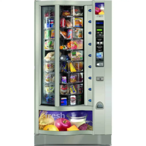Used Crane Shoppertron Rotating Food Vending Machine