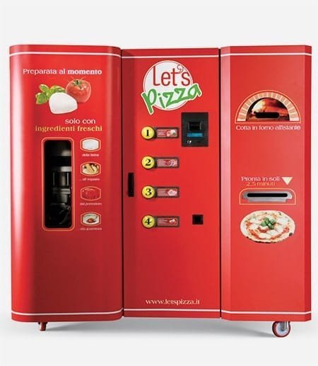 24/7 Smart Outdoor Fresh Pizza Vending Machine 24/7 Smart Outdoor Fresh Pizza Vending Machine