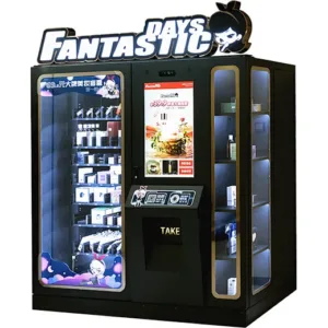 Fashion Cosmetic Vending Machine with Elevator and Lockers