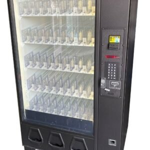 Refurbished Dixie Narco BevMax 5591 Glass Front Vending Machine — 45 Selections, 405 Cans
