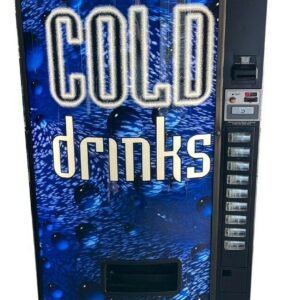 Refurbished Dixie Narco 501E Beverage Vending Machine — Cold Drinks, 9 Selections, 471 Cans