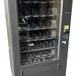 Refurbished Crane National 167 Snack Vending Machine — 5-Wide, VE Door, 40 Selections