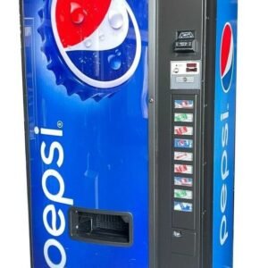 Refurbished Dixie Narco 501E Pepsi Beverage Vending Machine — 9 Selections, 471 Cans