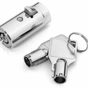 New Vending Machine Plug Lock — ACE Style with 2 Keys, Universal Fit