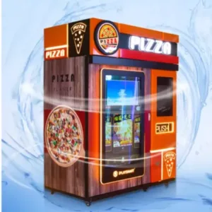 Used Touch Screen Hot Food Pizza Vending Machine — Premium Automated Pizza