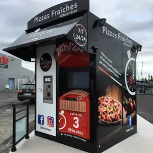 Fully Automatic Pizza Vending Machine